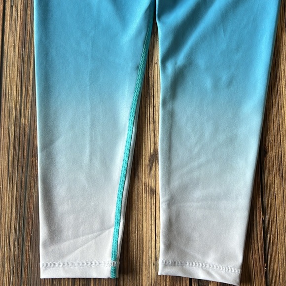 Zyia Girls Pink & Blue Ombré Leggings 10-11 - Picture 5 of 6